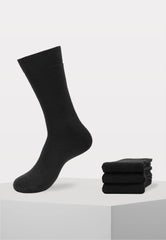 Bootsocks - Thermosokken - 3 Paar - Zwart